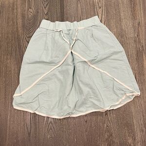 Matilda Jane Serendipity Sweet Tea Skirt A-Line Linen Blend Mint Green Size M
